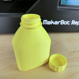 3.png Free STL file 3D printable bottle and screw cap・3D printing model to download