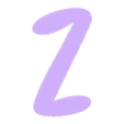 Z (1).stl Universal Light Letters A-Z 0-9