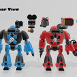 KAS-Rob-2.png 10 inch Custom Kastelan Robot with extra arms and weapons