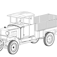 w1.png Old military truck Ursus A simple