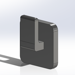 GANCHO.png STL file Wall hook for painting・3D printable model to download