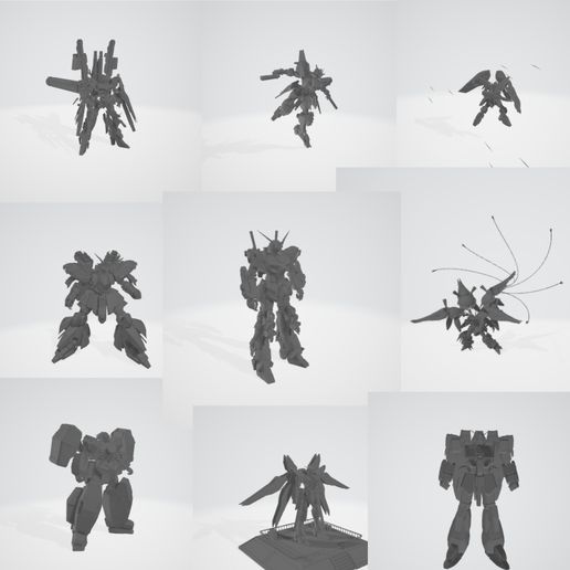 57 Gundam Warriors Collection