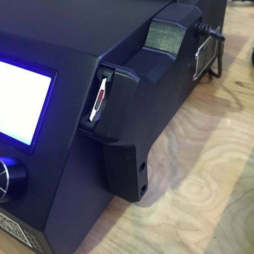 CR-10 mini SD to Full SD Front Access Housing - 3D model önizlemesi