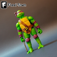 Flexi-Teenage-Mutant-Ninja-Turtles,-Donatello-I5.png Flexi Print-in-Place Teenage Mutant Ninja Turtles, Donatello