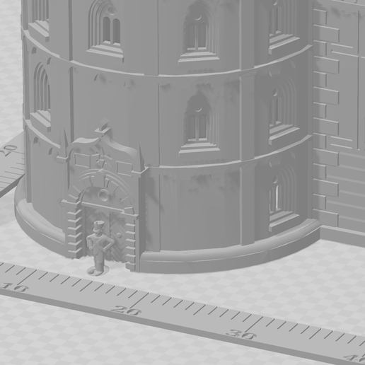 Skærmbillede-2024-08-13-075002.png Observatory / University  -  1/500 model for small scale wg and t-scale trains