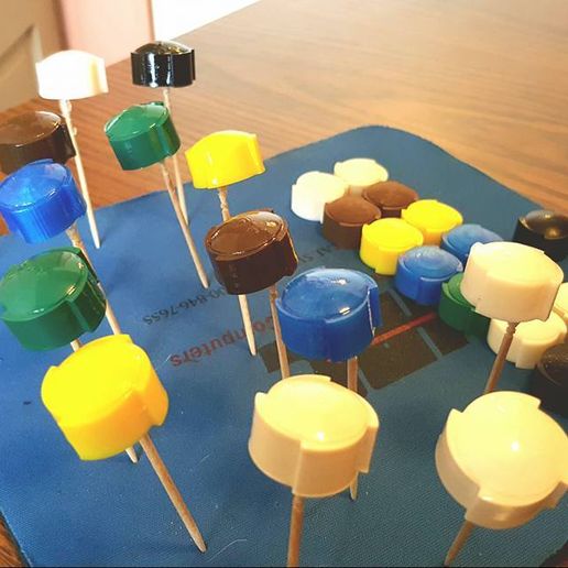 Addison Radio Pinwheel Knob 3D model