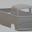 Foto 1.jpg Volkswagen T2 Pickup Printable Body Van