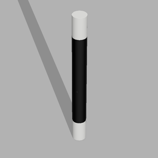 Magic wand with secret compartment - 3D printing STL - compatible with disposable vapes in stick format