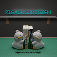 PATOS.png Porta-livros Tender Ducks, suporte para livros