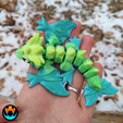 vm,.png Tiny Wyvern Dragon Baby, Cute Articulating Easy Print-in-Place