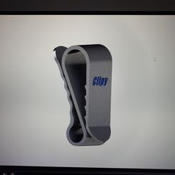 20171213_134451.jpg Free STL file "Clipy" Sunglasses Car Holder・3D printable model to download