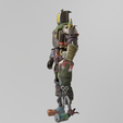 Renders0015.png Trash Robot Lowpoly Rigged