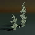 two_firtree-02.png Download OBJ file Two fir trees • Template to 3D print, Skazok