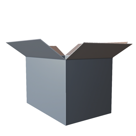 Open Cardboard Box