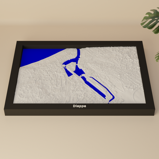 asset_r_13837_Dieppe_landscape.png Дьепп, Франция - 3D миниатюра