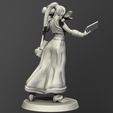02 Female Priest.jpg Fantasy Female Priest 3D print model