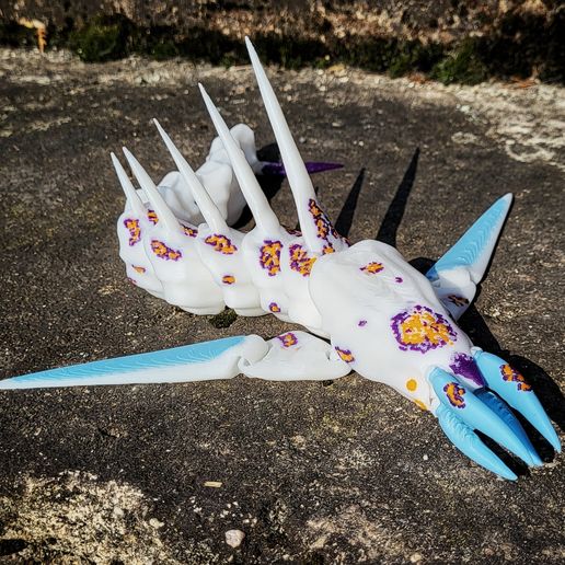 👹 Articulated Chelicerate Leviathan - Subnautica・ STL File for 3D ...