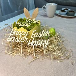 Happy-Easter-photo.jpg Happy Easter - Easter decoration