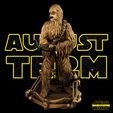 082121-Star-Wars-Chewbacca-Promo-016.jpg Chewbacca Sculpture - Star Wars 3D Models - Tested and Ready for 3D printing