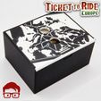 08.jpg TICKET TO RIDE EUROPE INSERTS / INTERNAL ORGANIZER BY AM-MEDIA