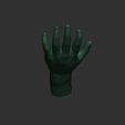 lowpoly3.jpg low-poly rigging hand model, low-poly rigging hand model