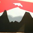 20220711_153955.jpg Wall Art 'Red Sky Mountains'