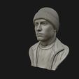 07.jpg Eminem 3D portrait sculpture 3D print model