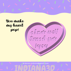 untitled.337.png Download STL file CORTANTE "You make my heart pop". • 3D printable object, Indiana3D