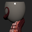 Imagen3.png Octopus planter - STL for 3D Printing
