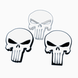 Screenshot-2024-03-16-192348.png 3x PUNISHER Logo Display by MANIACMANCAVE3D