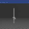 3D-Builder-10_02_2022-22_08_48.png sword Kirito sword art online