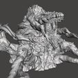 8.jpg BIOLLANTE - Godzilla Kaiju ARTICULATED head, jaw, tentacles, and snappers High-Poly for 3D printing
