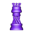 dame.STL Twisted chess game.