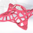 genesis pink.jpg Fichier STL Cadre bionique 225mm・Modèle à télécharger et à imprimer en 3D