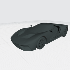 FORD GT.png Free STL file Ford GT 3D Model Car Stl File With Personalized Display Stand Ready For 3D Printing・3D printing idea to download, Sim3D_