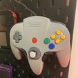 IMG_1540.jpg IKEA Skadis - Nintendo 64 Controller Pegboard Mount