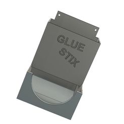 glue_stix_100_mm_holder_v2.jpg Free STL file Glue Stick holders・3D printing template to download