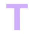 T.stl Alphabet in uppercase, Uppercase alphabet, Großbuchstaben, Alfabeto en mayúsculas