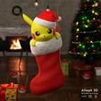 pikachu-natal-com-logo.jpg Pokémon Christmas Stocking Pack – Pikachu, Psyduck & Eevee STL