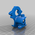 Motor-mount-and-gear-house.png The nOrbiter V1.5 Single stage gearbox dual drive extruder