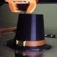 20190225020523_Pilgrim_Hat_Slic3rPE_473pics_Moment.jpg Pilgrim Hat for Lego Man TP Holder