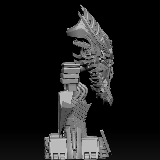 3D file Transformers fallen Base Statue Car interior decoration DL 🤖 ...