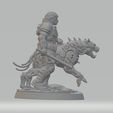 4.jpg Ironfang Handler Kael Voss STL | Cyber Hound Enforcer
