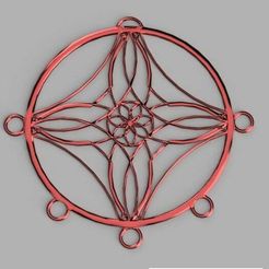 DreamcatcherR.jpg Free STL file Dreamcatcher・3D printable design to download