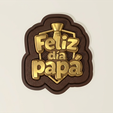 chocolatefdpapa.png Feliz Día Papá Molde