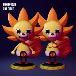 Sunny-kun_A.png Fichier STL Sunny-Kun - One Piece・Objet pour imprimante 3D à télécharger, Gom3D
