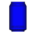 FOTO02.png 3DAKSER pen in the shape of a soda can