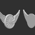 07.jpg Rad und Flügel 3D Modell
