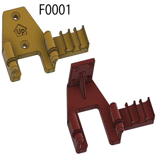DM01M Wall Mout Holder - 3D model önizlemesi