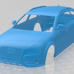 Audi-A4-Allroad-Quattro-2010-1.jpg 3D file Audi A4 Allroad Quattro 2010 Printable Body Car・3D printer model to download
